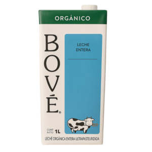 Leche Orgánica Bové Entera 1L